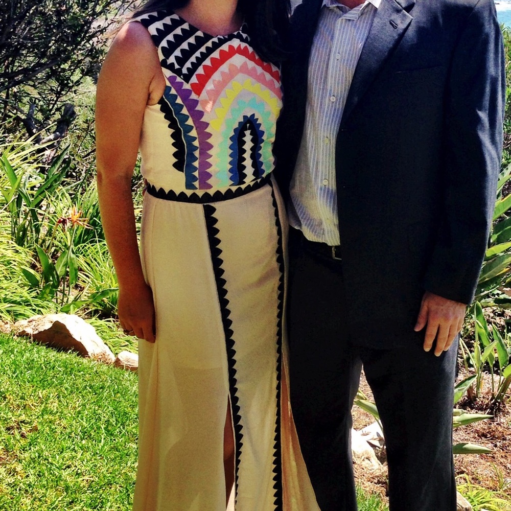 Colorful maxi dress